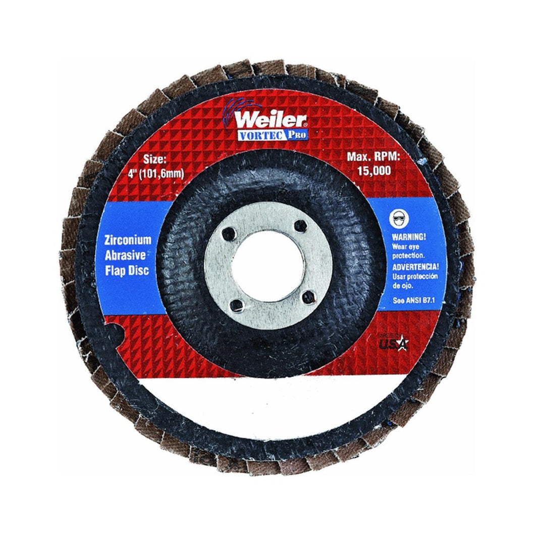 Weiler 30828 29 Non-Woven Zirconium Flap Disc