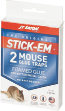 Load image into Gallery viewer, JT Eaton 233N Stick-Em Mouse Size Glue Traps