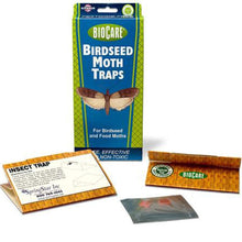 Load image into Gallery viewer, BioCare Birdseed and Pantry Moth Traps with Pheromone Lures, Nontoxic and Pesticide-Free, Made in USA, 2 Count - S204