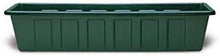 Load image into Gallery viewer, Poly-Pro Plastic Flower Box Planter, Hunter Green, 18-Inch