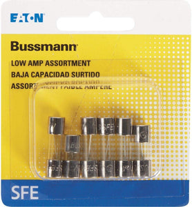 Glass Fuse ASST-Low AMP-6/CARD