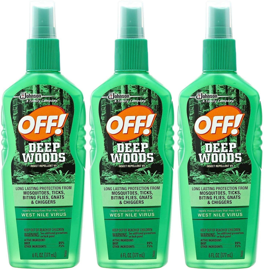 OFF! Deep Woods Off! Insect Repellent Pump 6 oz