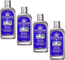 Load image into Gallery viewer, Goddard&#39;s Silver Polish Liquid, 7-oz Tarnish Remover - 4 Pack
