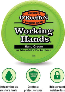 O'Keeffe's Working Hands Hand Cream, 3.4 ounce Jar