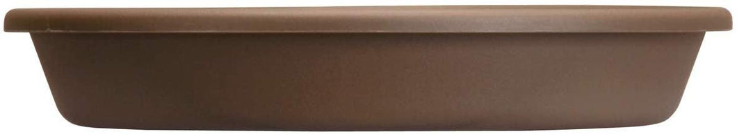 Akro Mils SLI06000E21 Classic Saucer for 6-Inch Classic Pot, Chocolate, 6.88-Inch