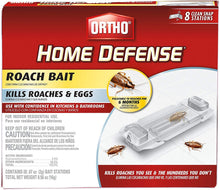 Load image into Gallery viewer, Ortho 0464912 Home Defense Roach Bait Station, 8 Pk