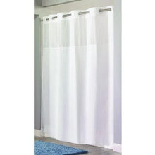 Load image into Gallery viewer, Hookless RBH40LS01 Fabric Shower Curtain - White