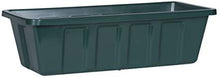Load image into Gallery viewer, Poly-Pro Plastic Flower Box Planter, Hunter Green, 18-Inch