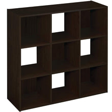 Load image into Gallery viewer, ClosetMaid 8937 Cubeicals Organizer, 9-Cube, Espresso