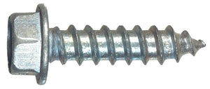 The Hillman Group 70253 6-Inch x 1/2-Inch Hex Washer Head Slotted Sheet Metal Screw, 100-Pack