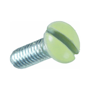 Hillman Switch Plate Screws No. 6 - 32 X 1/2 " L Slotted Oval Head 4 / Card