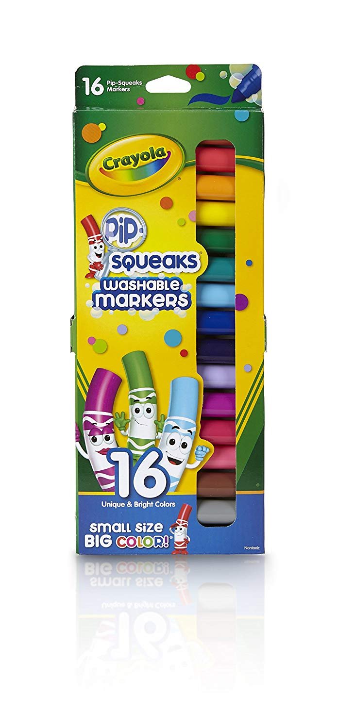 Crayola Pip-Squeaks Washable Markers 16 ea