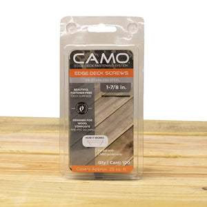 CAMO Edge Deck Screws 1-7/8" Stainless Steel (700 ct)