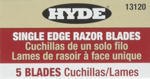 Load image into Gallery viewer, Hyde Tools 13110 10PK SGL Edge Blades