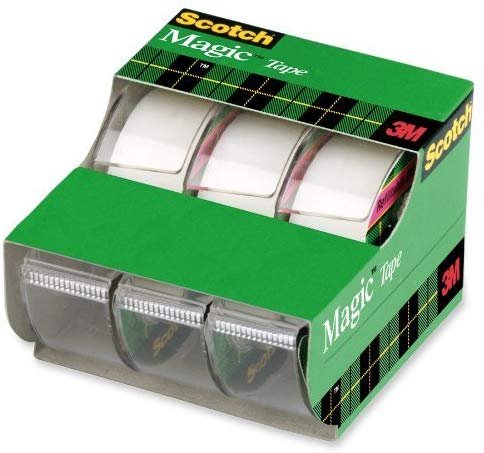 Scotch Magic Tape, 3/4 x 300 Inches, 18 Pack (3105)