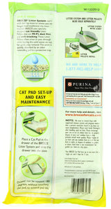 Breeze Tidy Cat Litter Pads 16.9"x11.4"(1 pack of 4 pads)