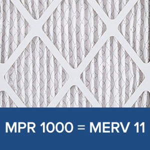 Filtrete MPR 1000 16 x 25 x 1 Micro Allergen Defense HVAC Air Filter, 6-Pack