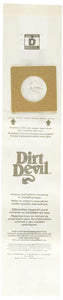 Dirt Devil Type D Vacuum Bags (3-Pack), 3670147001