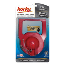 Load image into Gallery viewer, Korky 2011BP Hinge Flapper For Kohler Toilet Repairs