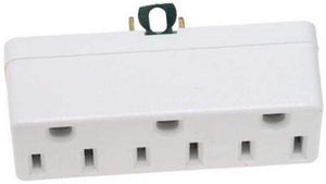 2to3 Plug In Adapter Wh