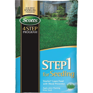 Scotts 4-Step Program Step 1 Starter Fertilizer With Crabgrass Preventer - 1 Each