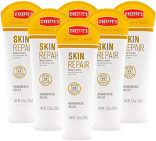 Load image into Gallery viewer, O&#39;Keeffe&#39;s Skin Repair Body Lotion and Dry Skin Moisturizer, Tube, 7 ounce, (Pack of 4)