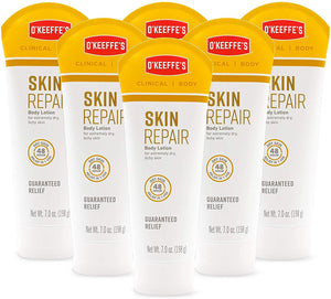 O'Keeffe's Skin Repair Body Lotion and Dry Skin Moisturizer, Tube, 7 ounce, (Pack of 4)
