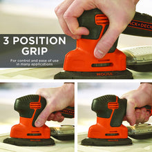 Load image into Gallery viewer, BLACK+DECKER Mouse Detail Sander, Compact Detail (BDEMS600)