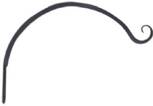 Panacea 89407 Forged Curved Hook, Black, 7-Inch
