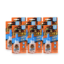 Load image into Gallery viewer, Gorilla Super Glue 15 Gram, Clear, (9 Pack)