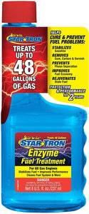 Star Tron Enzyme Fuel Treatment - Regular Gas Formula 8 oz - Treats 48 Gallons