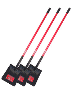 Fiberglass Long Handle Square Point Shovel