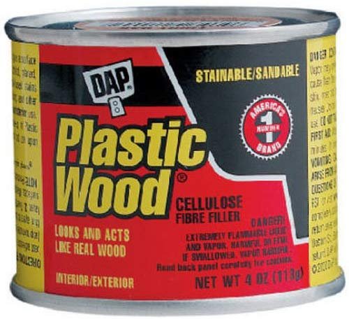 DAP 21408 Gold Oak Plastic Wood Filler, 1/4 lb