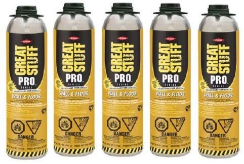 Dow Great Stuff Pro 26.5oz Wall and Floor Adhesive - 343087 - Pack of 5