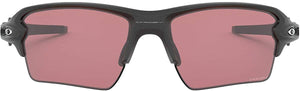 OO9188 Flak 2.0 Xl Rectangular Sunglasses, Steel/Prizm Dark Golf, 59 mm