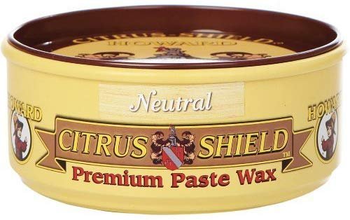 Howard CS0014 Citrus Shield Paste Wax, 11-Ounces Neutral (4-Pack)