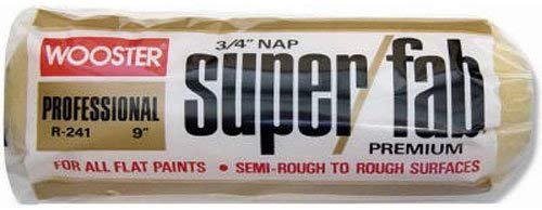 Wooster Brush R241-9 Super/Fab Roller Cover, 3/4-Inch Nap, 9-Inch