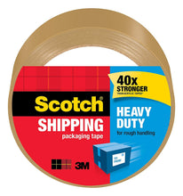Load image into Gallery viewer, 3M 3501T Scotch Tan Packaging Tape 48mm by 50 m, 1-Pack