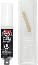 Load image into Gallery viewer, J-B Weld 50139 Plastic Bonder Body Panel Adhesive and Gap Filler Syringe - Black - 25 ml