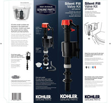 Load image into Gallery viewer, KOHLER GENUINE PART GP1083167 Silent Fill Valve Kit For All Kohler Class Five Toilets - Pack 3