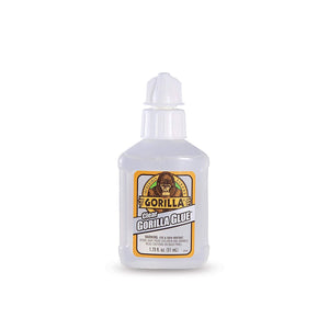 Gorilla Clear Glue, 1.75 ounce Bottle, Clear (Pack of 1)