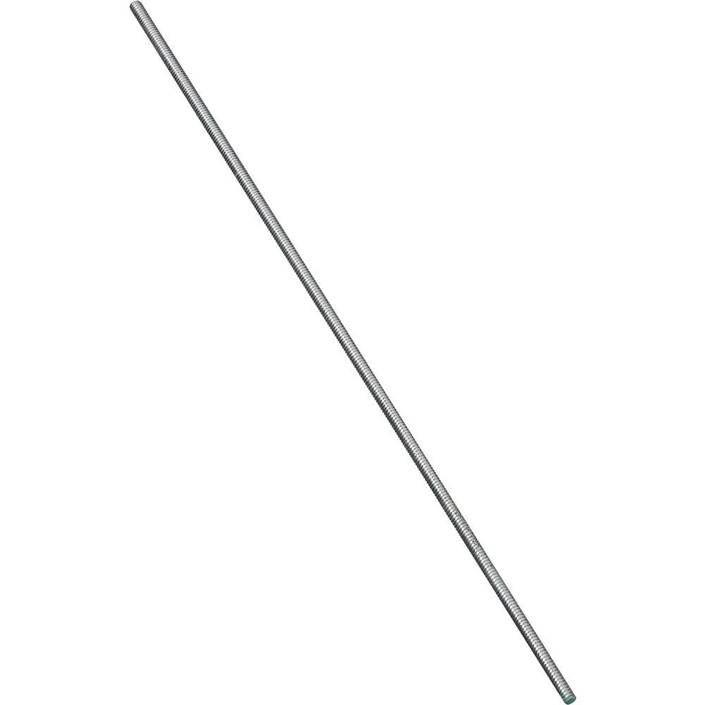 National Hardware N179-481 4000BC Steel Threaded Rod in Zinc plated