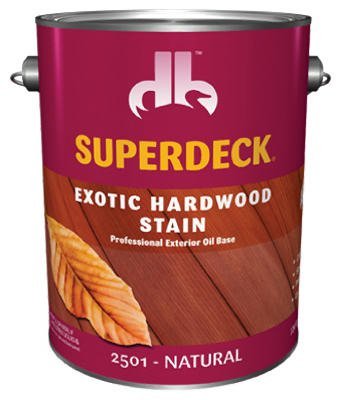 Superdeck 25014 Exotic Hardwood Stain, Natural - One  Gallon