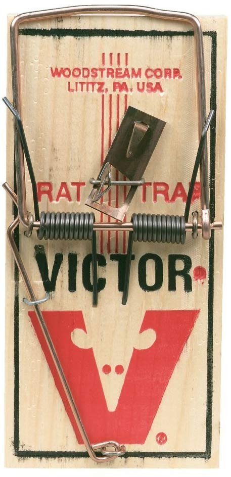 Woodstream Victor Metal Pedal Rat Trap