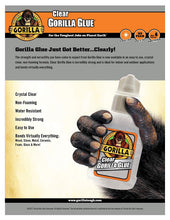 Load image into Gallery viewer, Gorilla Clear Glue, 1.75 ounce Bottle, Clear (Pack of 1)