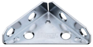 Stanley N337-675 National Hardware Corner Braces, 2 In L, Steel, Zinc Plated