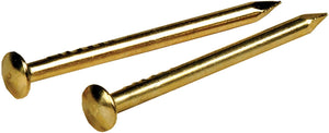 The Hillman Group 122623 Brass Plated Escutcheon Pins, 1 x 16-Inch