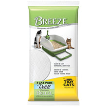 Load image into Gallery viewer, Breeze Tidy Cat Litter Pads 16.9&quot;x11.4&quot;(1 pack of 4 pads)
