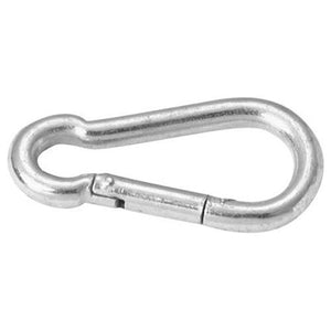 Campbell T7630406 Spring Snap Link, Stainless Steel, Polished, 1/4" Opening, 2" Length, 160 lbs Load Capacity