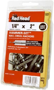 ITW Brands 35303 50PK 1/4x1-1/2 Anchor